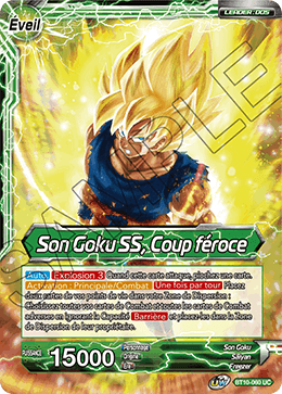 Son Goku SS, Coup féroce