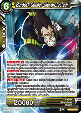 Bardock Gorille, pilier protecteur