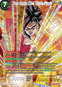 Son Goku SS4 Triple Flash