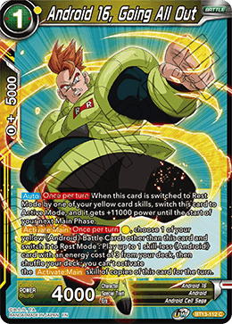 Android 16, Going All Out