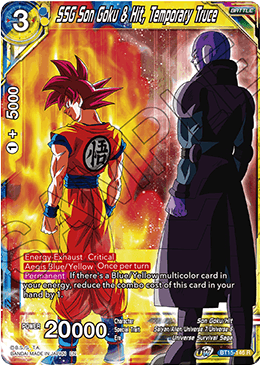 SSG Son Goku & Hit, Temporary Truce