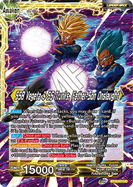 SSB Vegeta & SS Trunks, Father-Son Onslaught