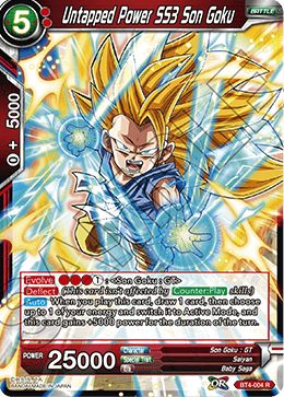 Untapped Power SS3 Son Goku