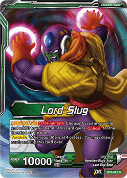 BT4-061 C Returned to Form Lord Slug Dragonball Super