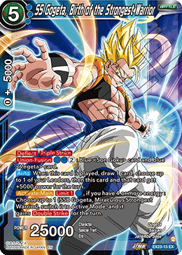 SS Gogeta, Birth of the Strongest Warrior
