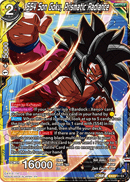 SS4 Son Goku, Prismatic Radiance