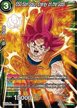 SSG Son Goku, Energy of the Gods