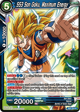 SS3 Son Goku, Maximum Energy