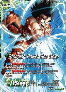 Stopping Power Son Goku