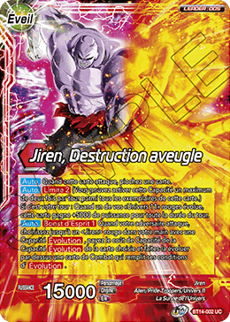 Jiren, Destruction aveugle
