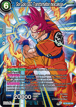 Son Goku SSG, Transformation miraculeuse
