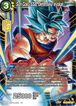 Son Goku SSB, Défenseur évolué