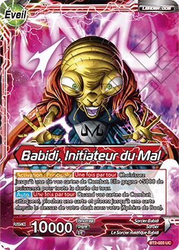 Babidi, Initiateur du Mal