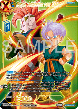 Trunks, Admiration pour Tapion