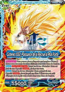 Gotenks SS3, Puissance de la Recrue la Plus Forte