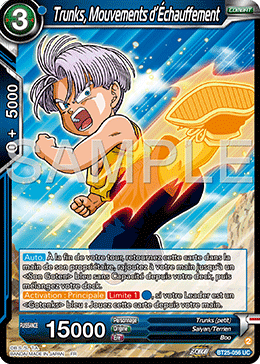 Trunks, Mouvements d’Échauffement