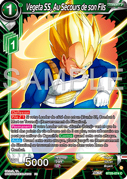 Vegeta SS, Au Secours de son Fils