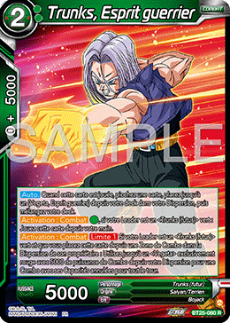 Trunks, Esprit guerrier