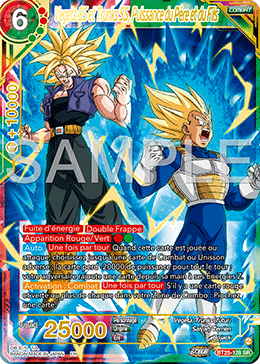 Vegeta SS et Trunks SS, Puissance du Père et du Fils