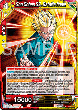 Son Gohan SS, Bataille finale