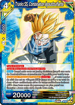 Trunks SS, Combinaison époustouflante