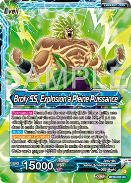 Broly SS, Explosion à Pleine Puissance