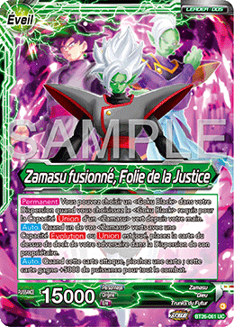 Zamasu fusionné, Folie de la Justice