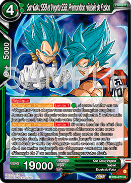 Son Goku SSB et Vegeta SSB, Prémonition réalisée de Fusion