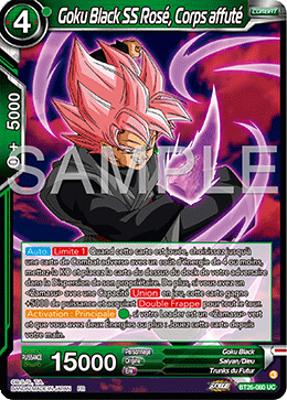 Goku Black SS Rosé, Corps affuté