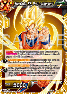 Son Goku SS, Père protecteur