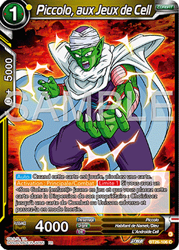 Piccolo, aux Jeux de Cell