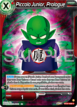 Piccolo Junior, Prologue