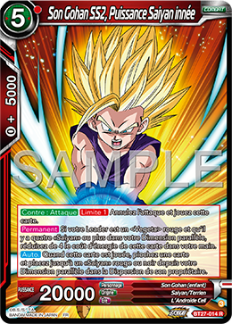 Son Gohan SS2, Puissance Saiyan innée