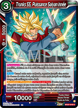 Trunks SS, Puissance Saiyan innée