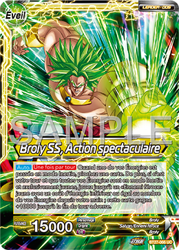 Broly SS, Action spectaculaire