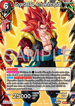 Gogeta SS4, Arrivée intrépide