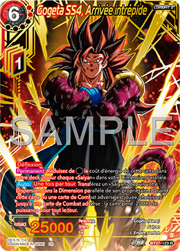 Gogeta SS4, Arrivée intrépide