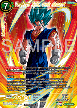 Vegetto SSB, rush dément