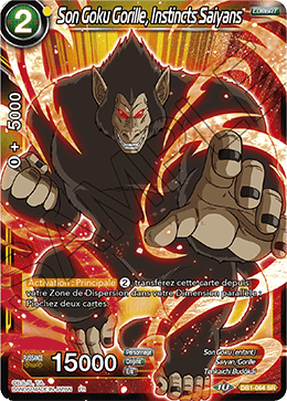 Son Goku Gorille, Instincts Saiyans
