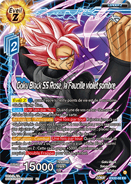 Goku Black SS Rosé, la Faucille violet sombre