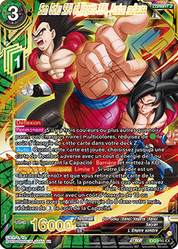 Son Goku SS4 et Vegeta SS4, Fusion radieuse