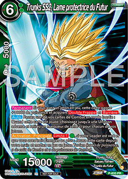 Trunks SS2, Lame protectrice du Futur