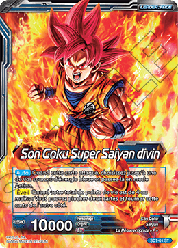 Son Goku Super Saiyan divin