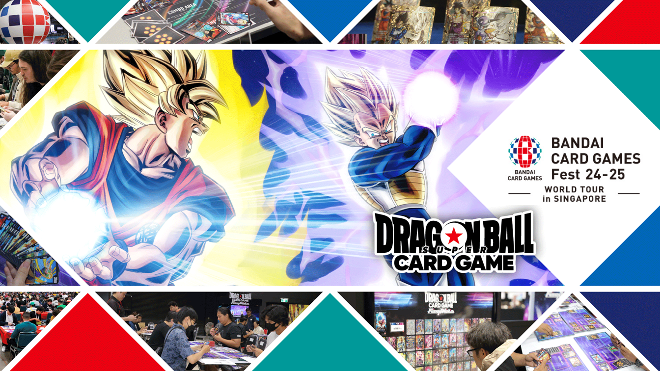 BANDAI CARD GAMES Fest 24-25 in Singapore