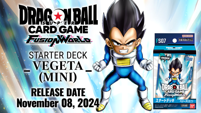 STARTER DECK -VEGETA(MINI)- [FS07]