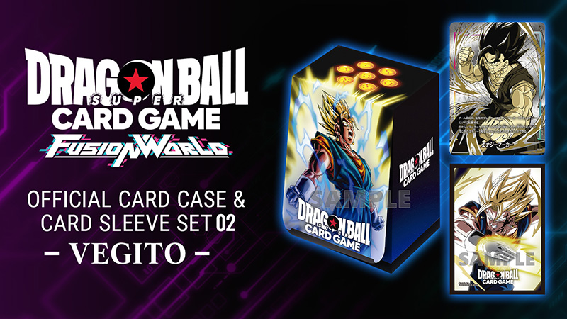 OFFICIAL CARD CASE&CARD SLEEVE SET02 -VEGITO-