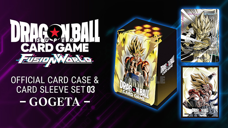 OFFICIAL CARD CASE&CARD SLEEVE SET03 -GOGETA-