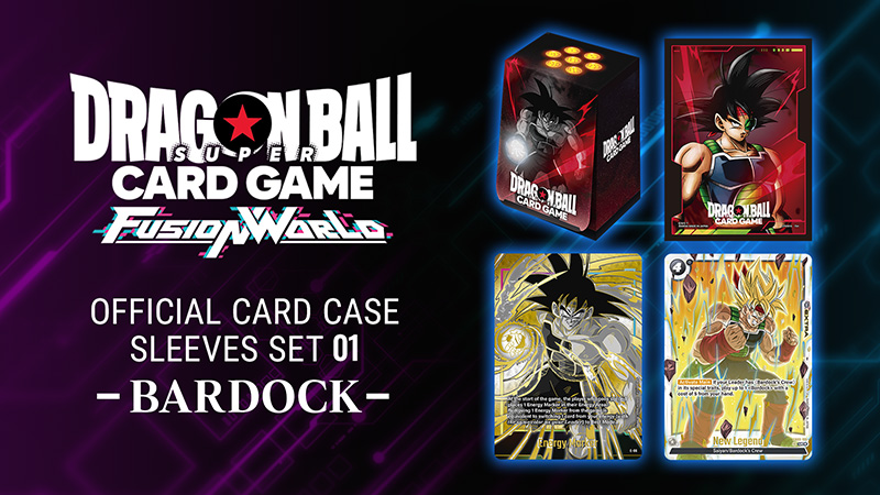 OFFICIAL CARD CASE SLEEVES SET 01 -BARDOCK-