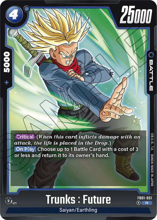 FB01-051 Trunks : Future