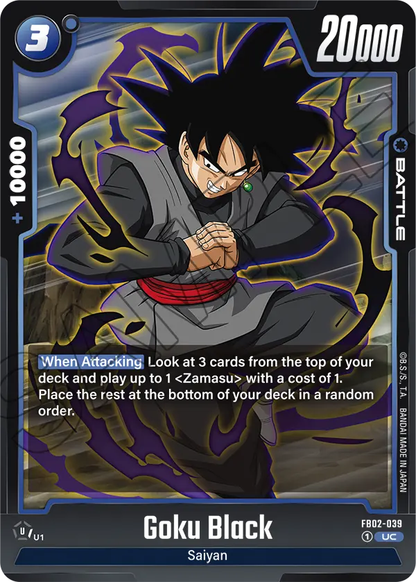 FB02-039 Goku Black